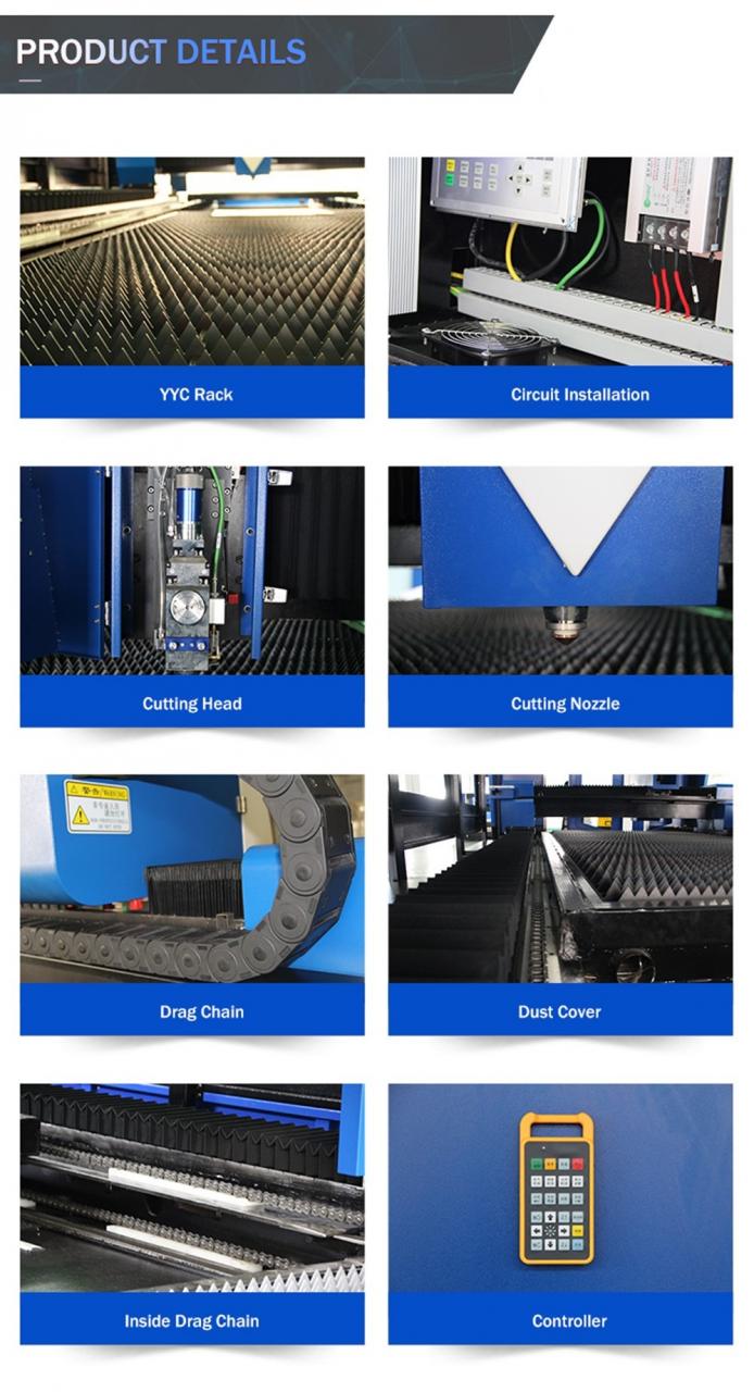 1000w 1500w 2000w 3000w Fiber Laser Cutting Machine For Metal Iron Carbon Cutting 1000w 1500w 2000w 3000w máquina de corte a laser de fibra para metal ferro carbono corte