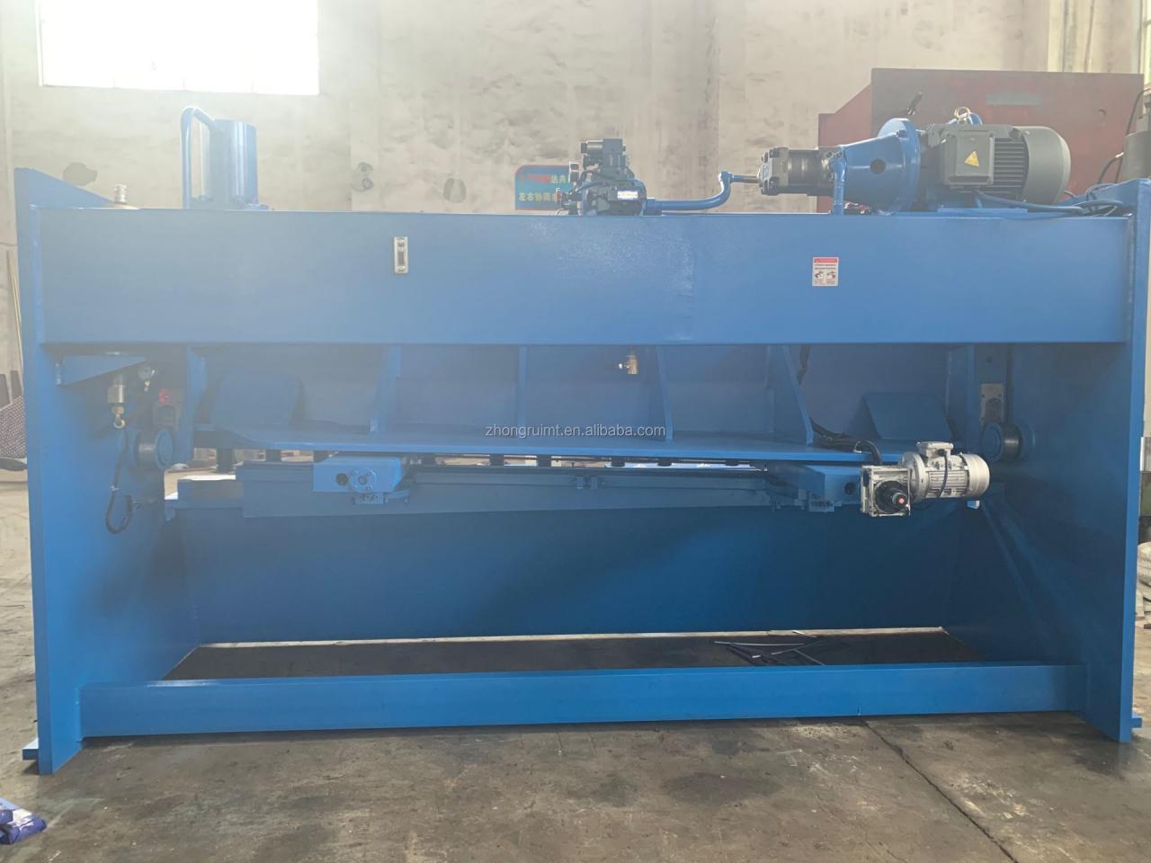 4mmx2500 Hydraulic Shearing Steel Plate Cutting Machinery Steel Plate Shear 4mmx2500 Tesoura Hidráulica Máquina de Corte de Placa de Aço Tesoura de Placa de Aço