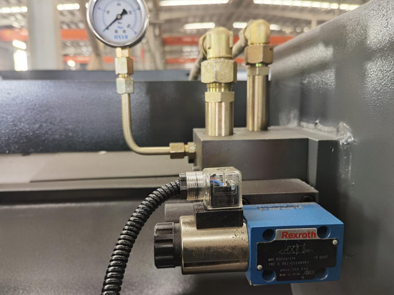 Máquina de corte de chapa de aço inoxidável 6x3200mm, máquina automática de corte de chapa de ferro