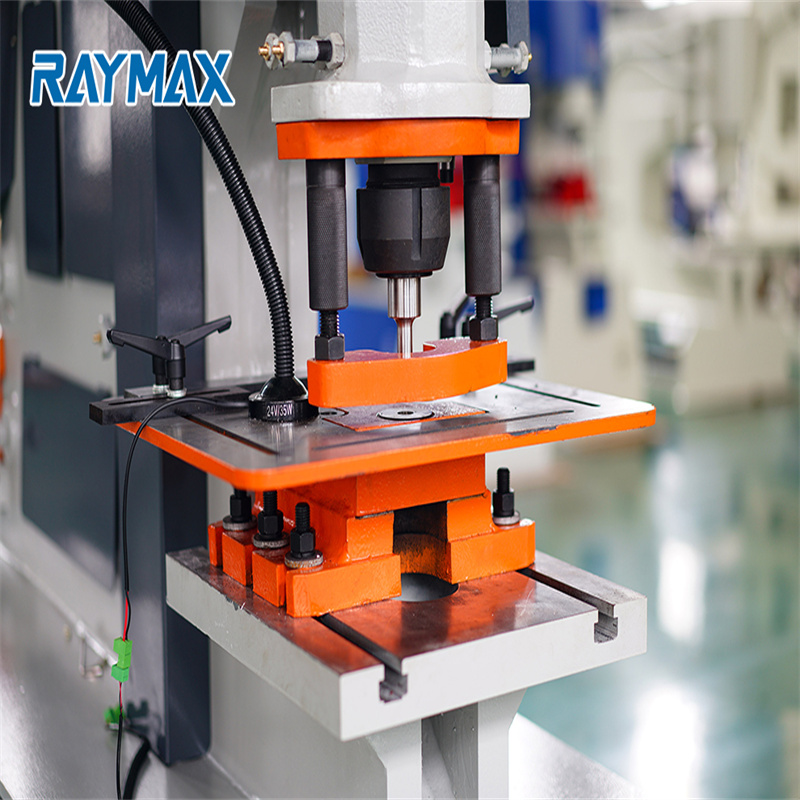 Máquina de ferragem hidráulica perfuradora manual