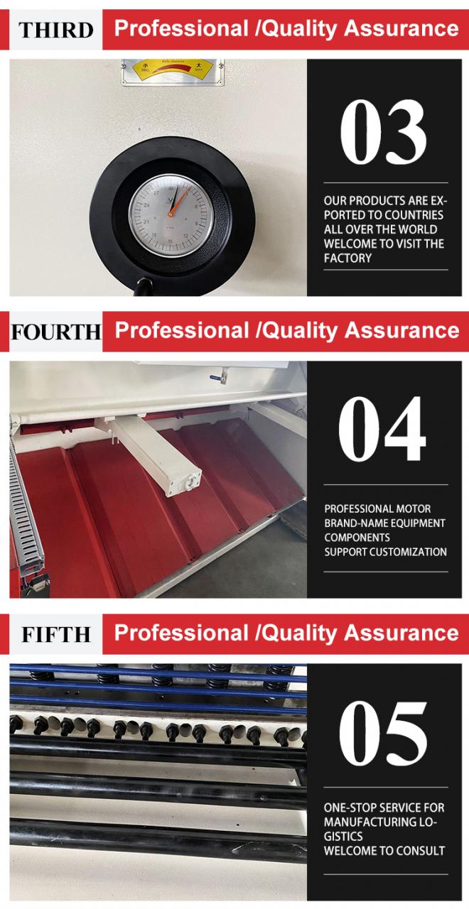 E21 8*2500 Hydraulic Cnc Guillotine Shearing Machine Steel Plate Sheet Metal Cutting E21 8*2500 Hidráulica Cnc guilhotina máquina de corte de chapa de aço corte de chapa de metal