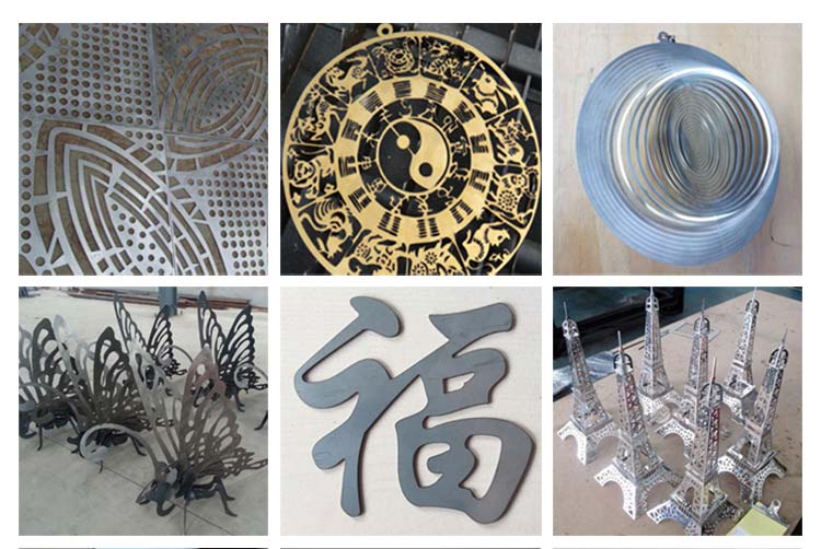 Preço da máquina de corte a laser de fibra de alta precisão 1000w