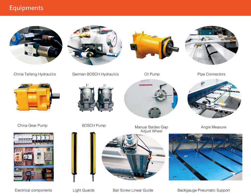 QC11K 10 12 16 mm 3200 4000mm Metal Guillotine Shear CNC Guillotine Shearing Machine QC11K 10 12 16 mm 3200 4000mm Metal guilhotina guilhotina máquina CNC guilhotina guilhotina