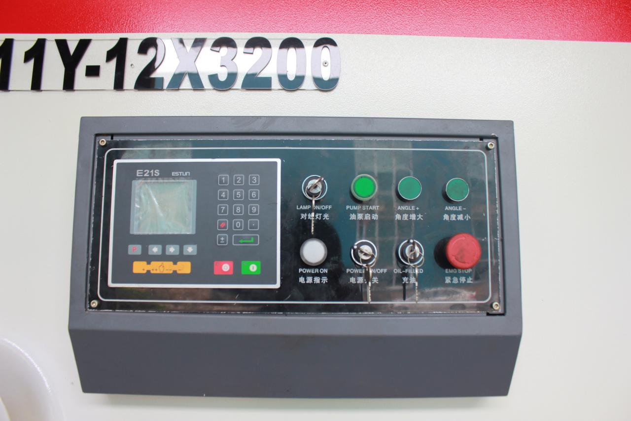 Qc11y Metal Plate Hydraulic Guillotine Shearing Machine For Sale Máquina guilhotina hidráulica de chapa de metal Qc11y para venda