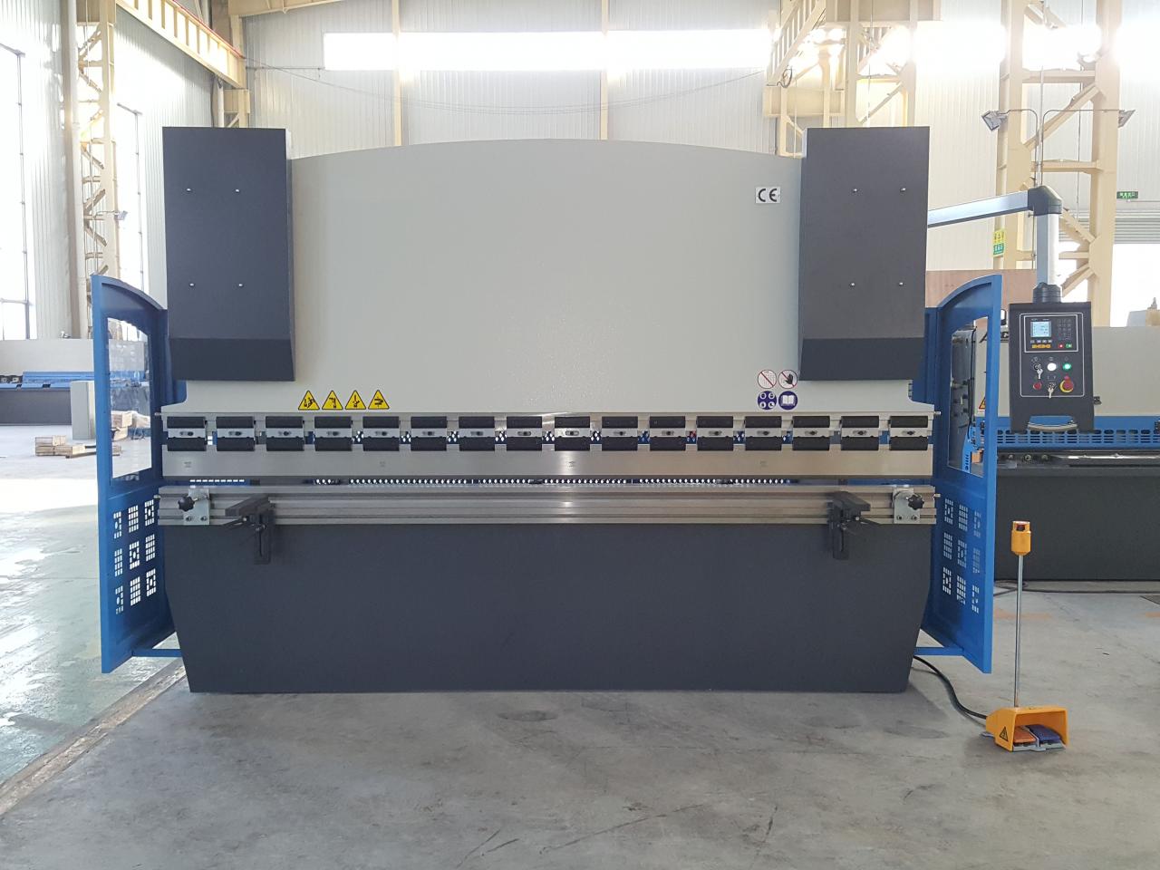 Wc67k 100 Ton 200 Tonelada Hidráulica Cnc Prensa Freio Para Placa de Ferro Metal Aço